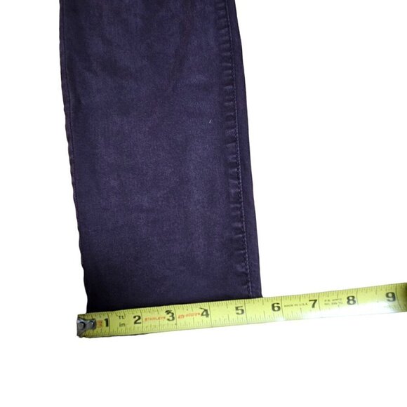 Buffalo David Bitton Hanna High Rise Soft Stretch Skinny Pants Dark Raisin 12/32 - Picture 10 of 10